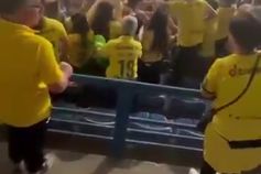 Pancadaria entre adeptos do Paços de Ferreira no Restelo