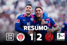 Mainz complica contas da manutenção do St. Pauli (resumo)